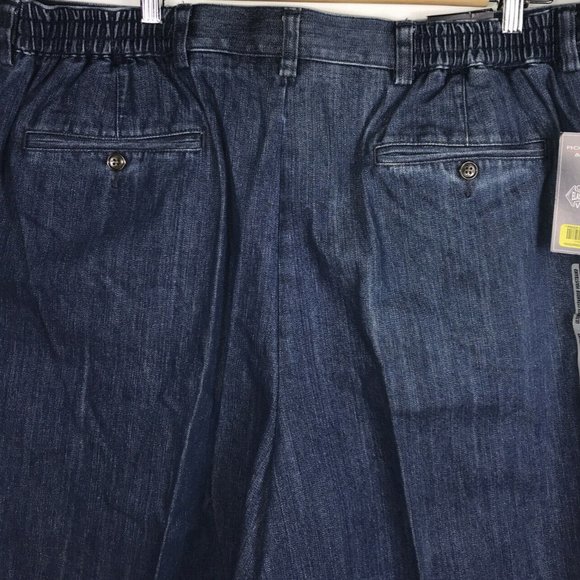 Roundtree & Yorke Jeans Roundtree Yorke Big Man Classic Pleated 46 X